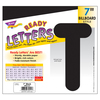 Trend Enterprises Black 7" Billboard Uppercase Ready Letters®, PK3 T79411